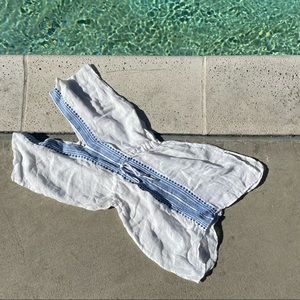 Vitamin A Swim linen cover up dress